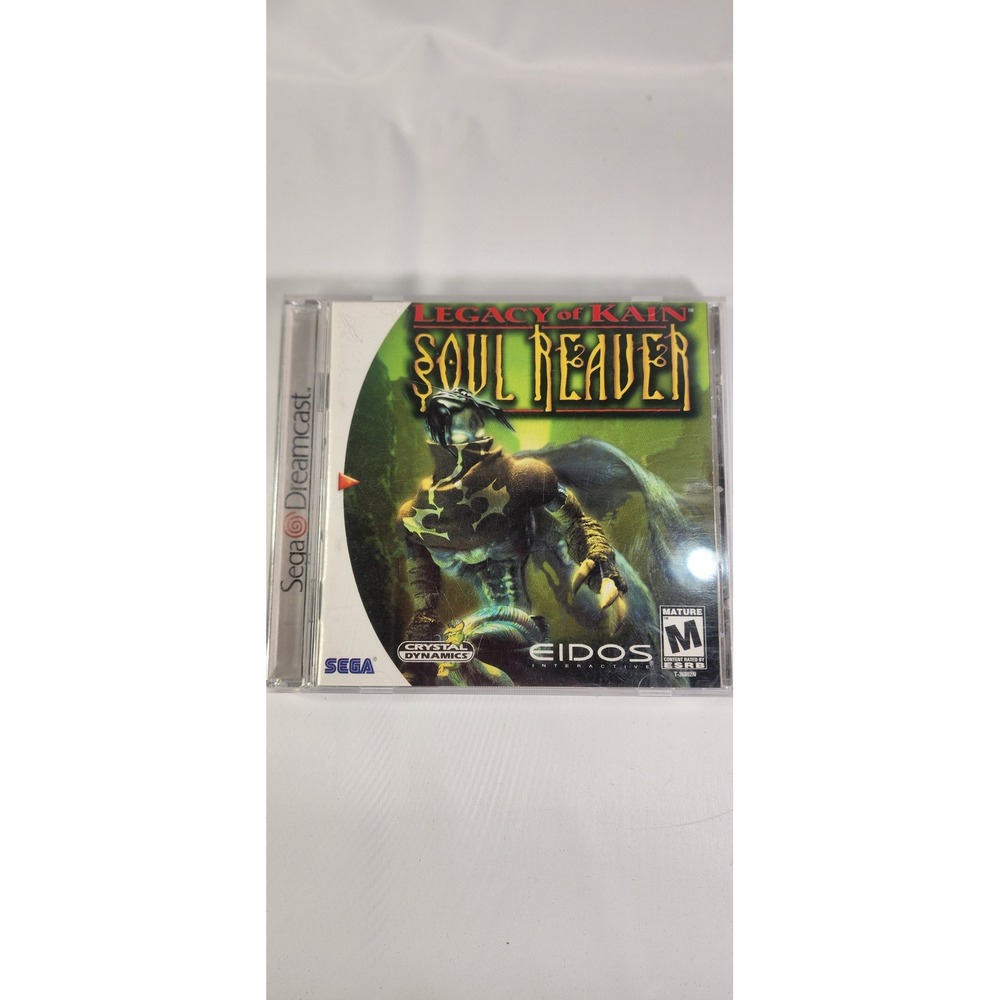Legacy of Kain Soul Reaver Sega Dreamcast 2000 Eidos Crystal Dynamics Retro Game